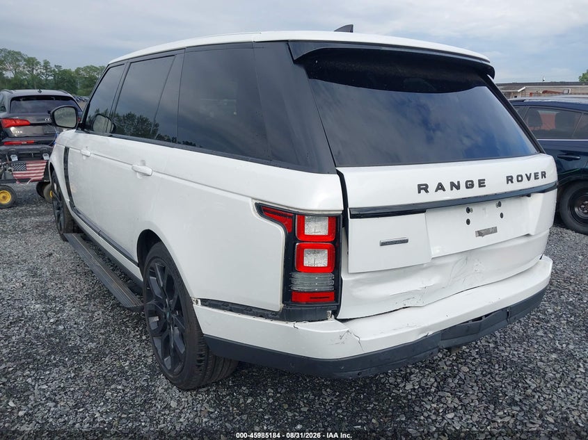 2017 LAND ROVER RANGE ROVER auction photo 6