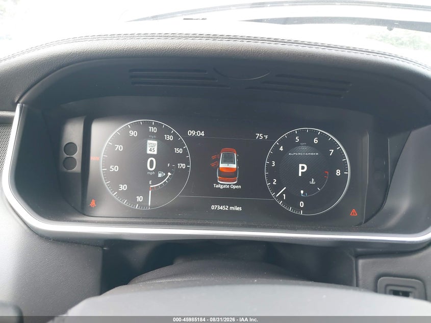 2017 LAND ROVER RANGE ROVER auction photo 7