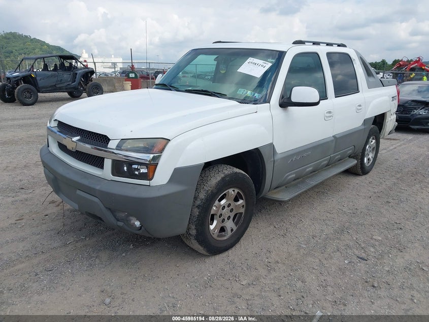 2002 CHEVROLET AVALANCHE 1500 auction photo 2
