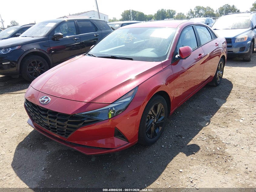 2022 Hyundai Elantra Sel, Flood, IAAI, VIN KMHLM4AG9NU327349 — photo 2