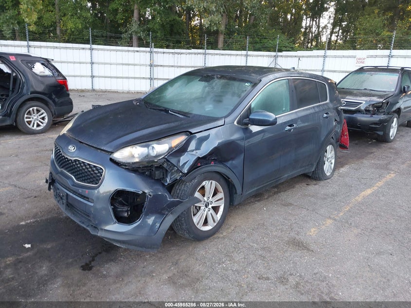 2018 Kia Sportage, Удар спереду, IAAI, VIN KNDPM3AC8J7304537 — фото 2