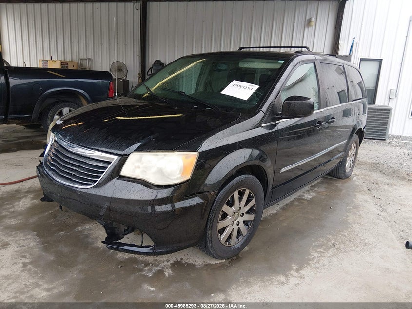 Vin: 2c4rc1bg6er439778, lot: 46484566, chrysler town & country touring 20142