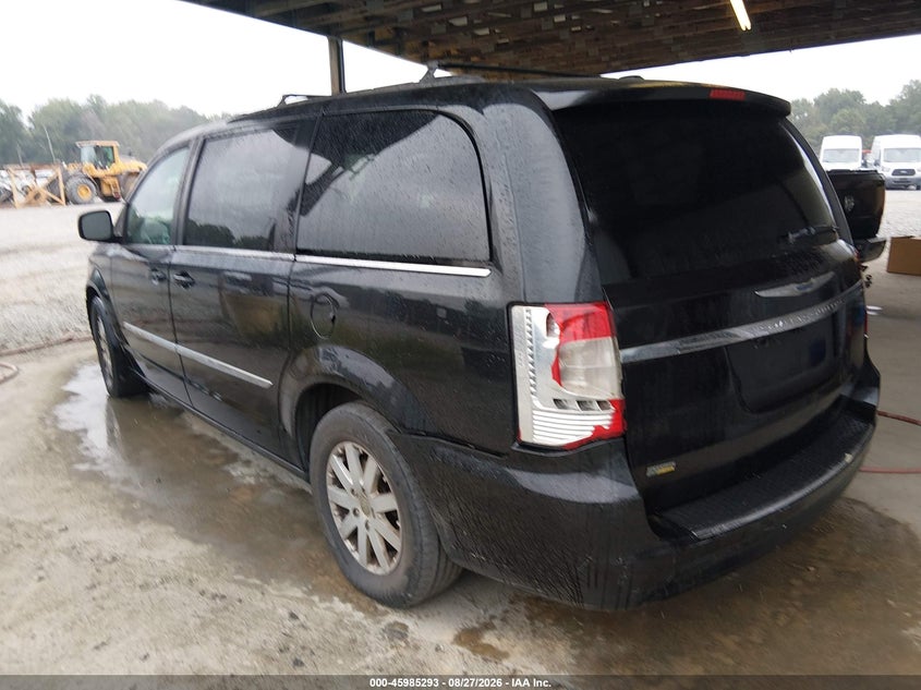 Vin: 2c4rc1bg6er439778, lot: 46484566, chrysler town & country touring 20143