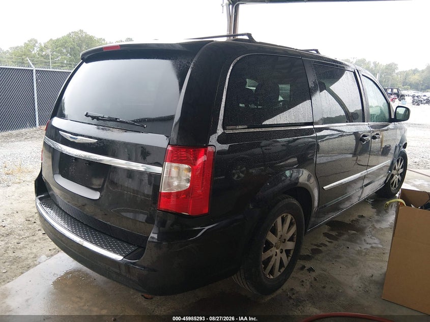 Vin: 2c4rc1bg6er439778, lot: 46484566, chrysler town & country touring 20144