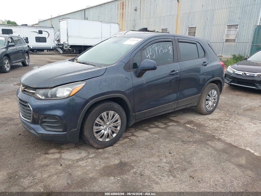 Vin: 3gncjksb4jl314184, lot: 46484571, chevrolet trax ls 20182