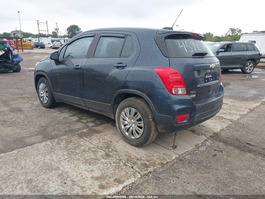 Vin: 3gncjksb4jl314184, lot: 46484571, chevrolet trax ls 20183