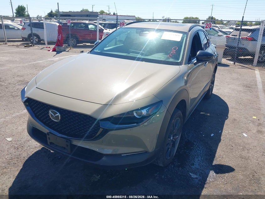 Vin: 3mvdmbxy5sm830419, lot: 46484588, mazda cx-30 2.5 carbon turbo 20252