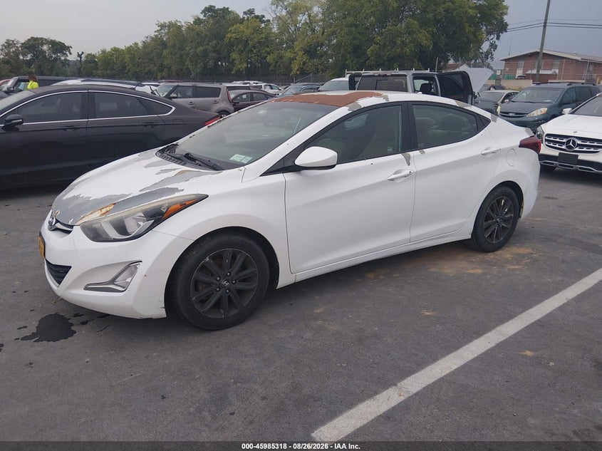 Vin: 5npdh4ae1fh571889, lot: 46484591, hyundai elantra se 20152