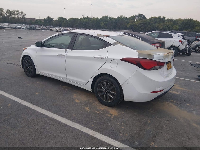 2015 HYUNDAI ELANTRA auction photo 3