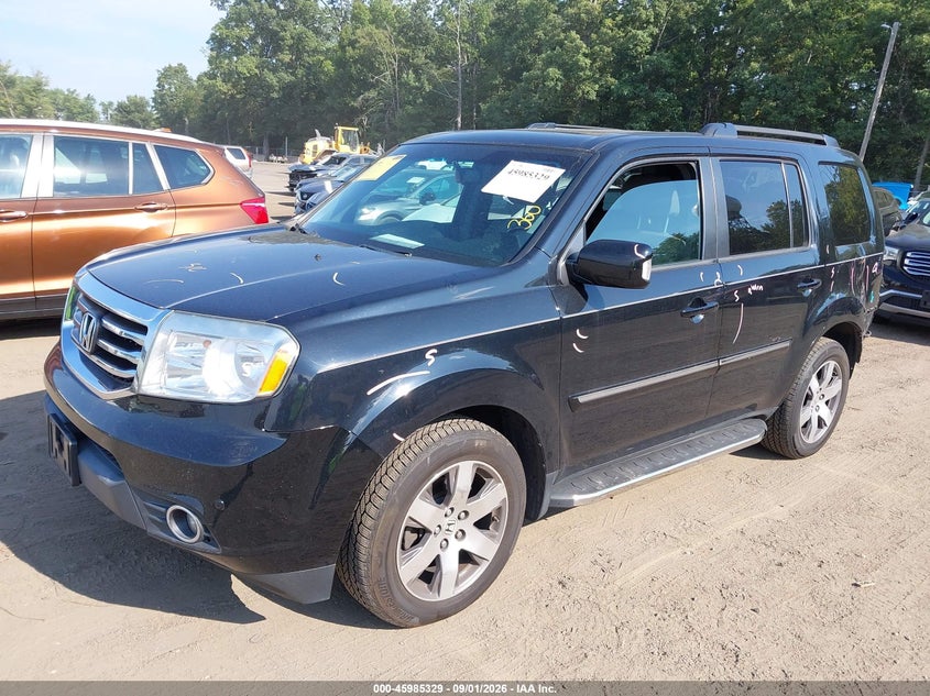 2015 Honda Pilot, Rear, IAAI, VIN 5FNYF4H95FB030603 — photo 2
