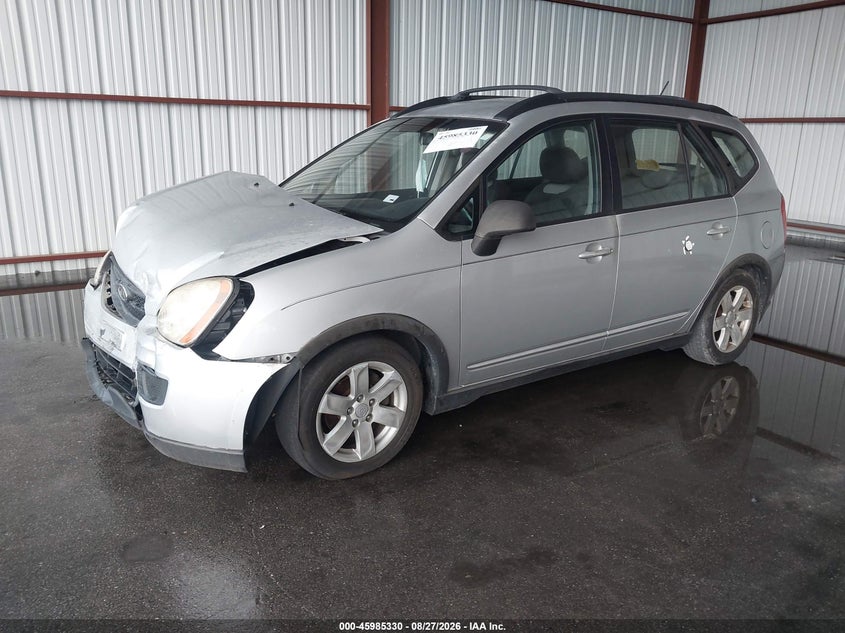 2008 Kia Rondo, Front End, IAAI, VIN KNAFG526587204930 — photo 2