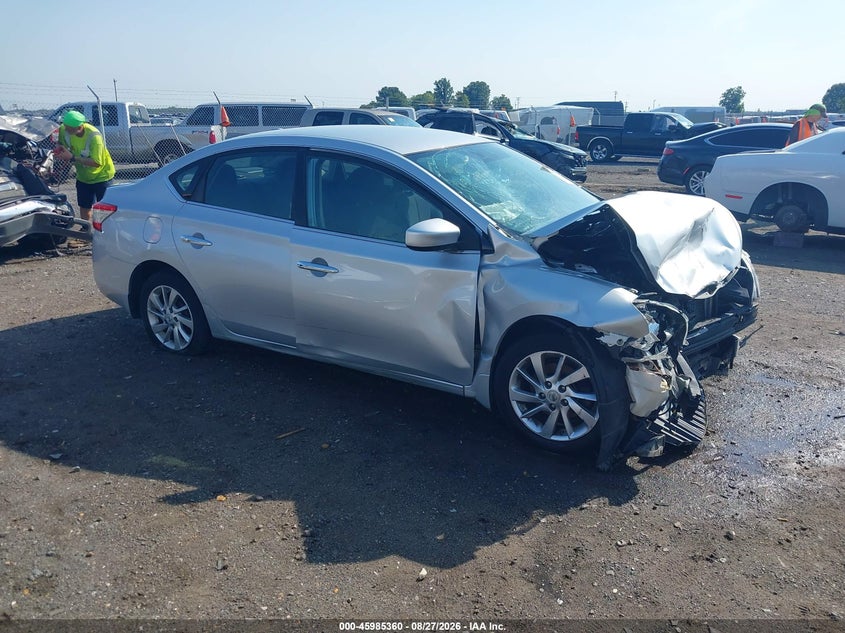 Vin: 3n1ab7ap1fy273307, lot: 46484633, nissan sentra sv 2015 img_1