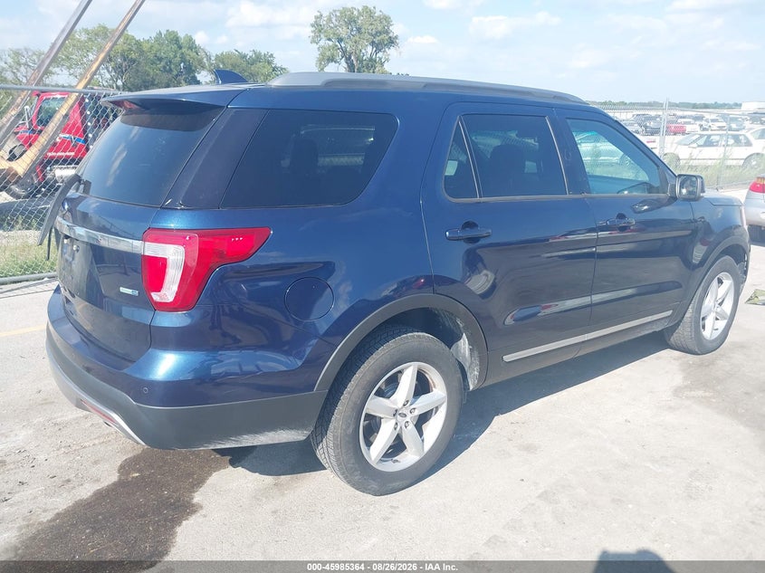 Vin: 1fm5k8d81ggc22171, lot: 46484637, ford explorer xlt 20164