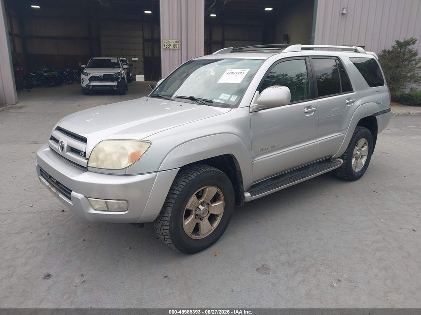 TOYOTA 4RUNNER 2003 VIN JTEBT17R530017192