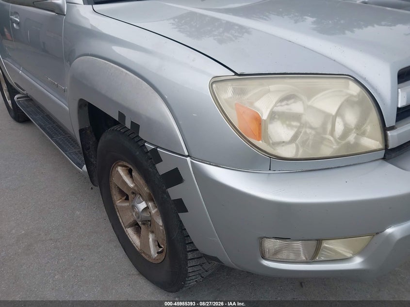 TOYOTA 4RUNNER 2003 VIN JTEBT17R530017192