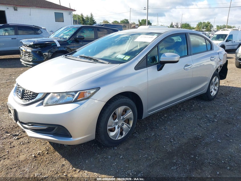 2015 HONDA CIVIC auction photo 2
