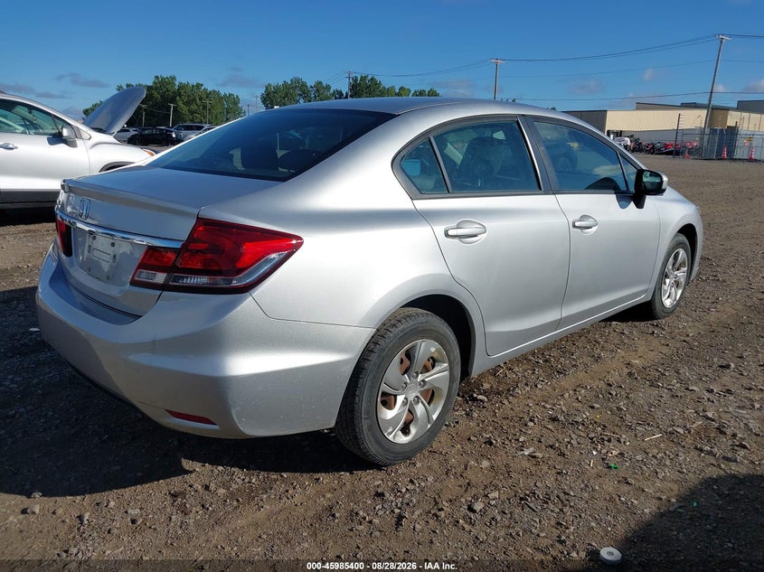 2015 HONDA CIVIC auction photo 4