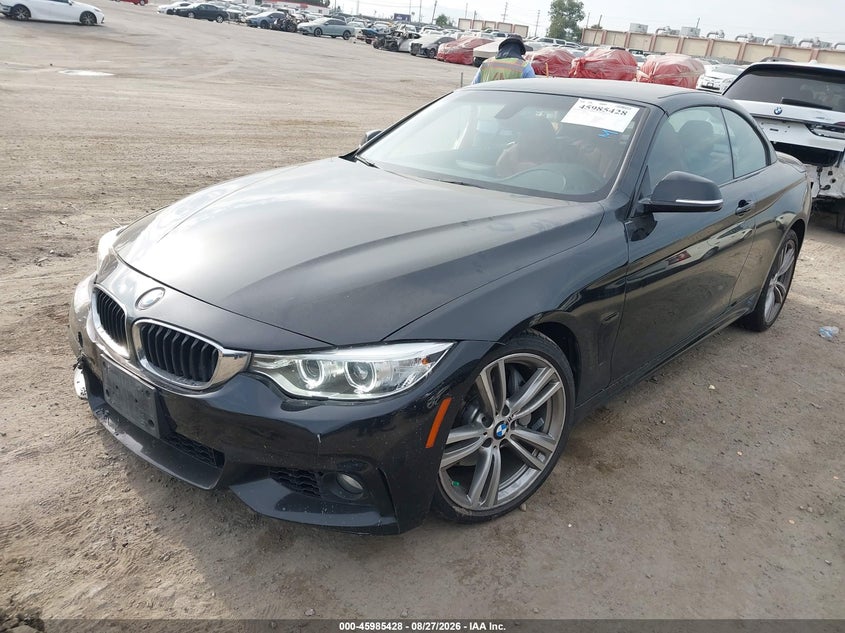 Vin: wba3t3c57ep737074, lot: 46484701, bmw 435i 20142