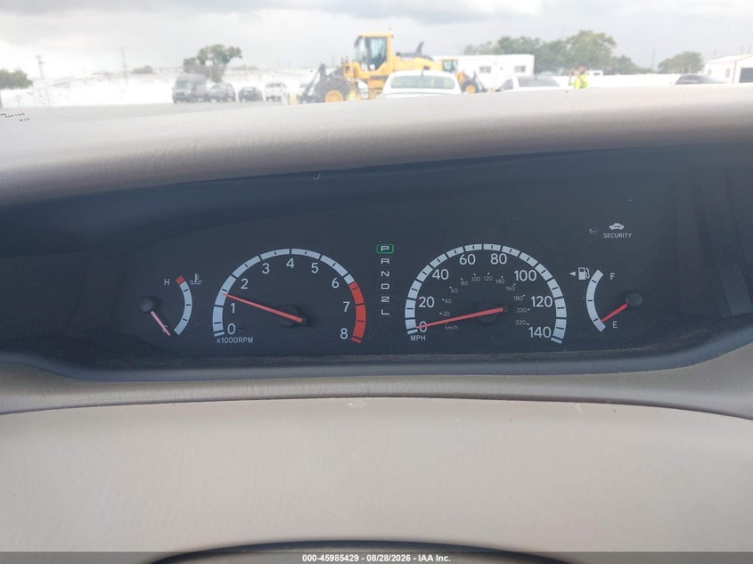 TOYOTA AVALON 2001 VIN 4T1BF28B41U140289