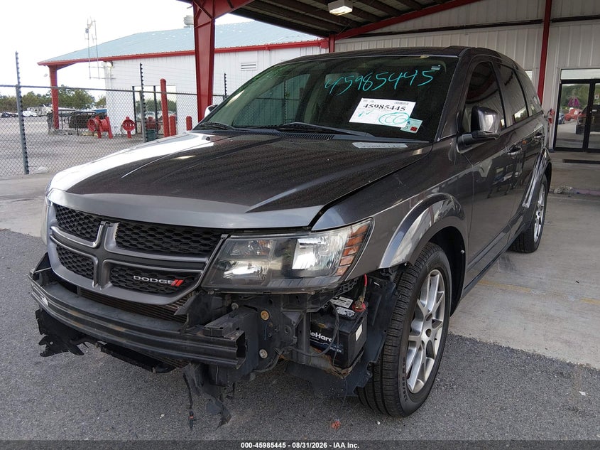 2015 Dodge Journey, Front End, IAAI, VIN 3C4PDCEGXFT543734 — photo 2