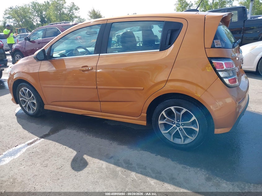 CHEVROLET SONIC 2018 VIN 1G1JD6SH3J4103978