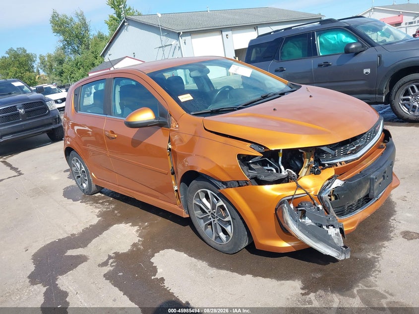 CHEVROLET SONIC 2018 VIN 1G1JD6SH3J4103978
