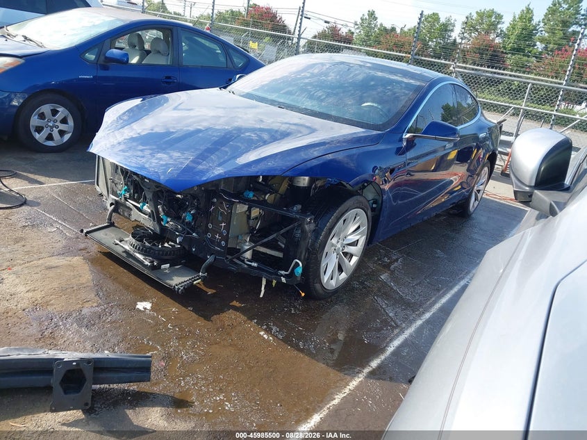 Vin: 5yjsa1e21jf282643, lot: 46484773, tesla model s 100d/75d/p100d 20182