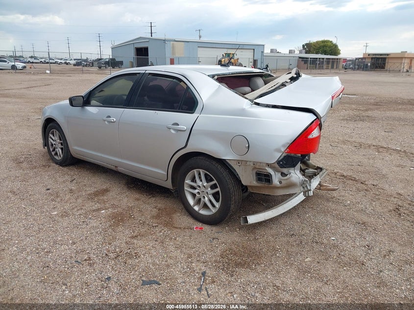 Vin: 3fahp0ga2cr143684, lot: 46484786, ford fusion s 20123