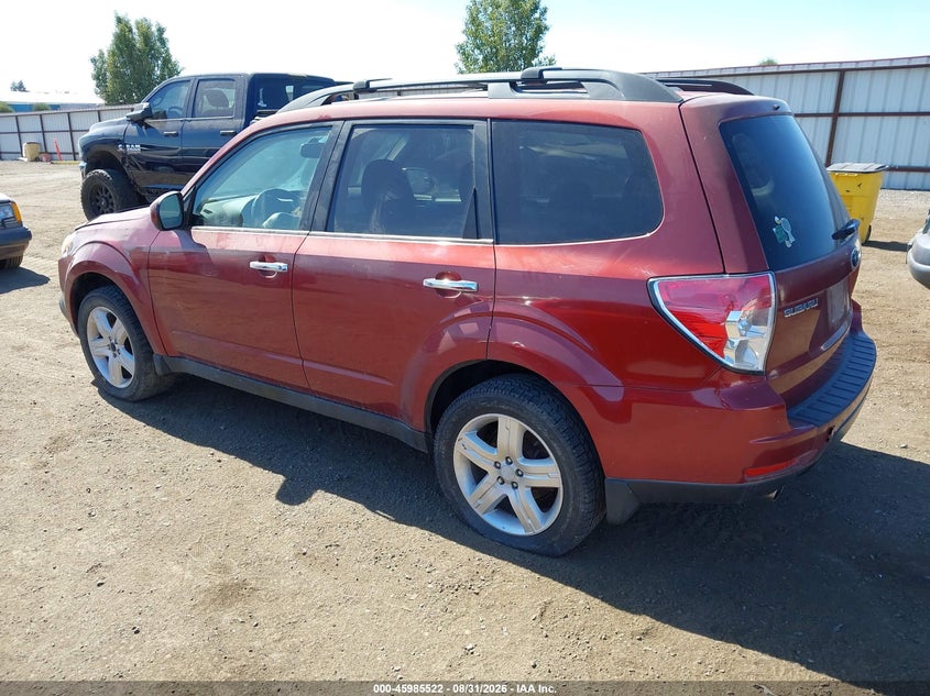 2009 SUBARU FORESTER auction photo 3