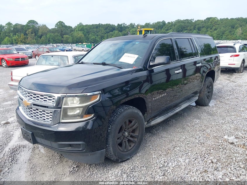 Vin: 1gnscjkc7fr180408, lot: 46484806, chevrolet suburban lt 20152