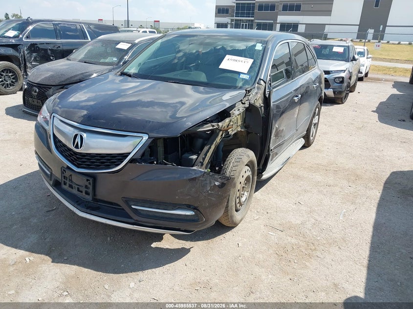 Vin: 5fryd4h23eb024627, lot: 46484810, acura mdx 20142