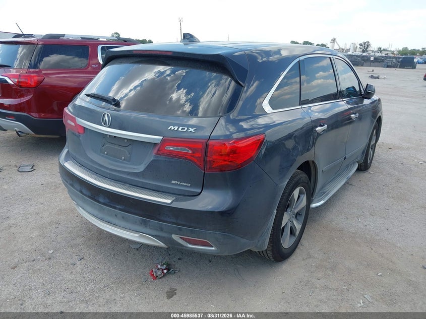 Vin: 5fryd4h23eb024627, lot: 46484810, acura mdx 20144