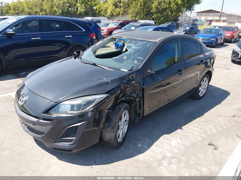 2010 Mazda 3, Left Front, IAAI, VIN JM1BL1SF3A1337488 — photo 2