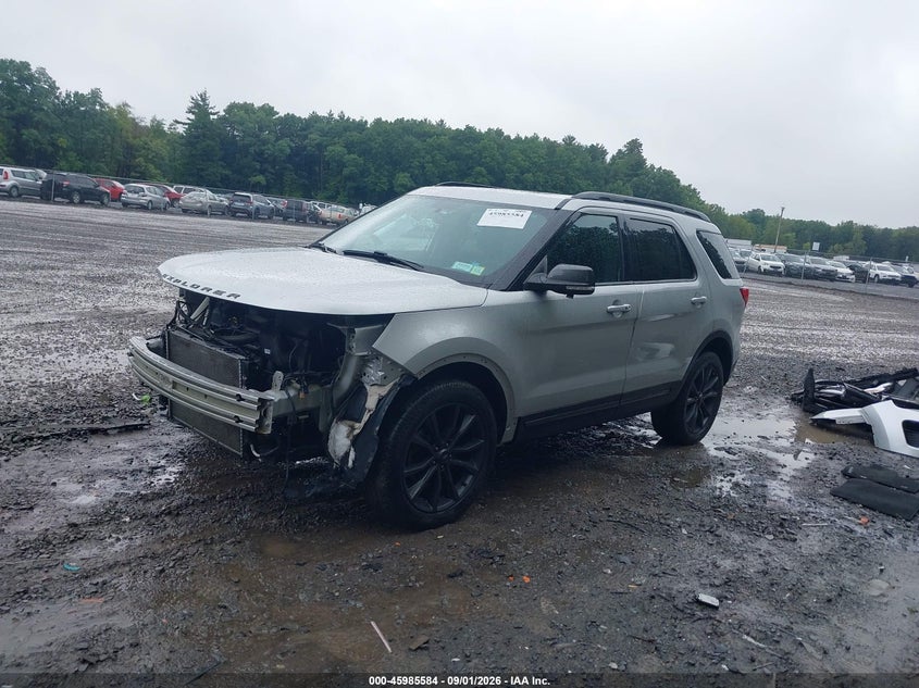 2018 FORD EXPLORER auction photo 2