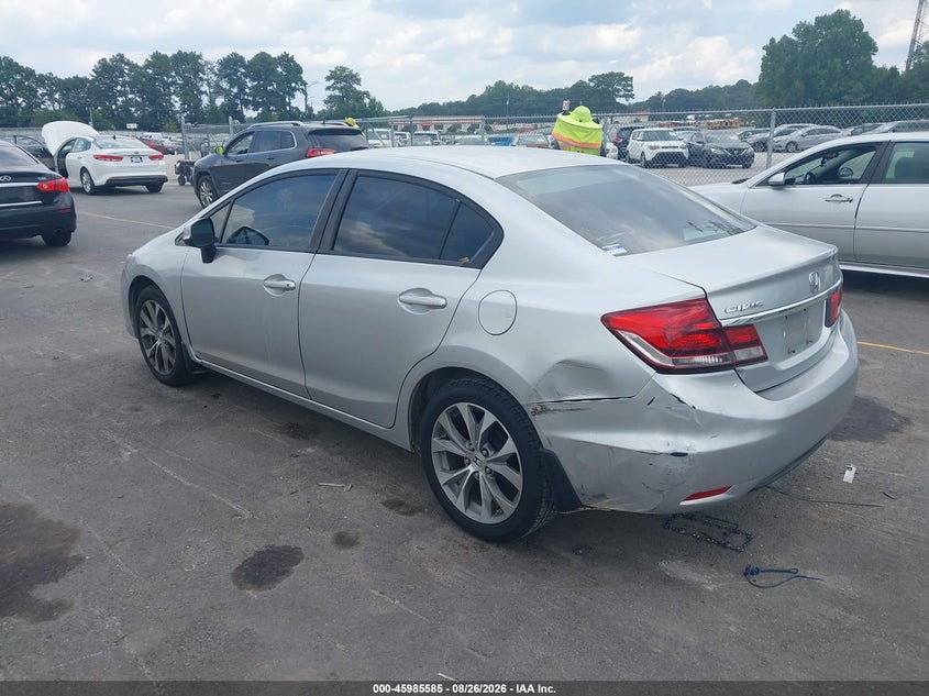 2013 HONDA CIVIC auction photo 3