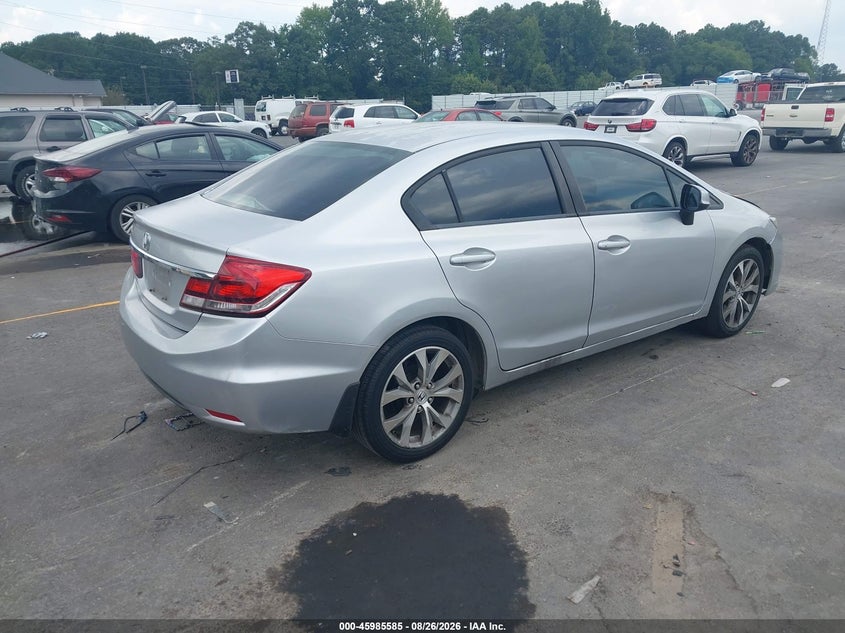 2013 HONDA CIVIC auction photo 4