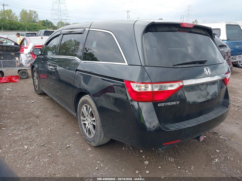 Vin: 5fnrl5h66cb059600, lot: 46484873, honda odyssey ex-l 20123