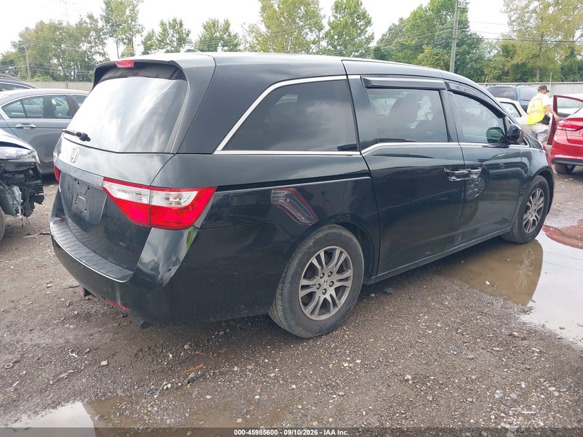 Vin: 5fnrl5h66cb059600, lot: 46484873, honda odyssey ex-l 20124