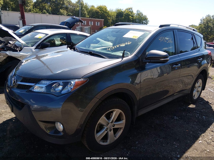 2014 Toyota RAV 4, Right Side, IAAI, VIN JTMRFREV9ED073575 — photo 2