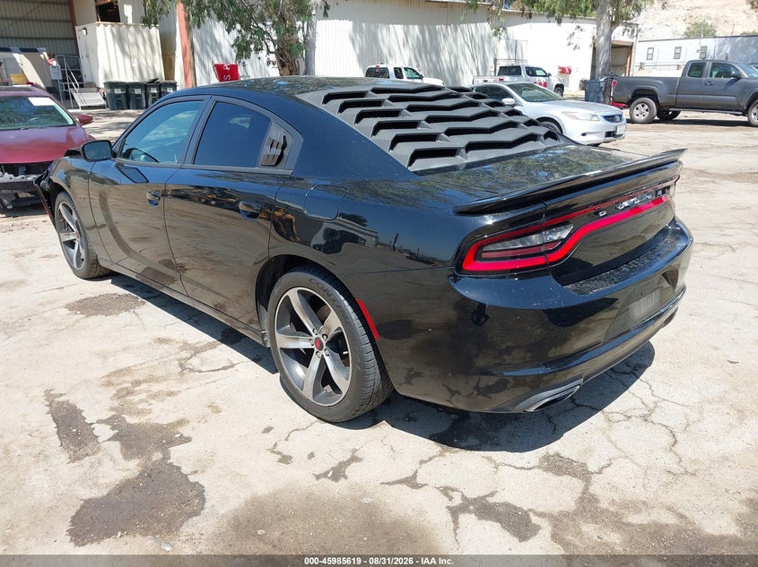 Vin: 2c3cdxbg3hh630191, lot: 46484892, dodge charger se rwd 20173