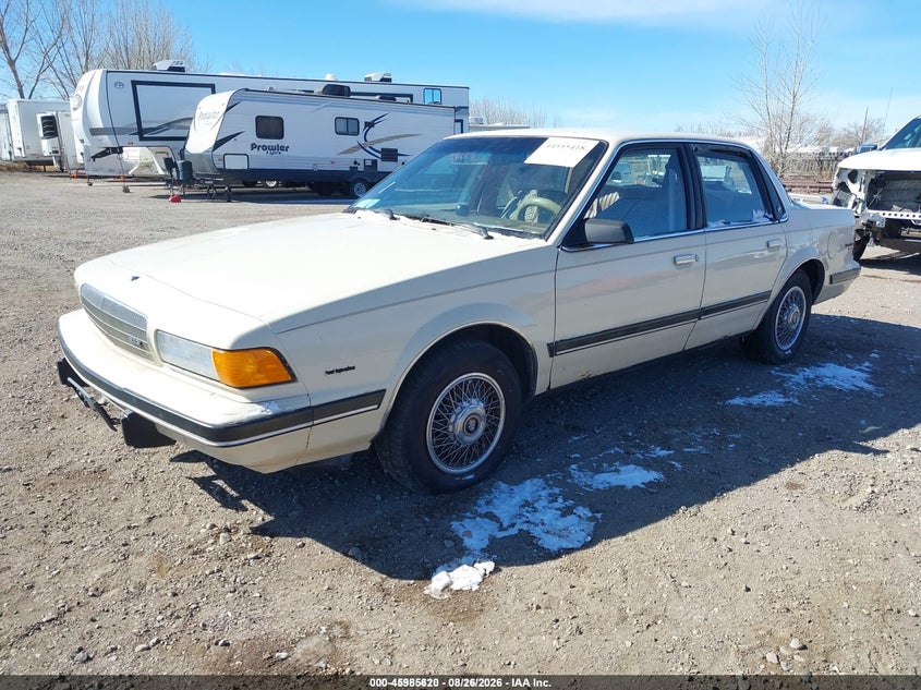 1990 Buick Century, Електрика, IAAI, VIN 1G4AL54N3L6409069 — фото 2