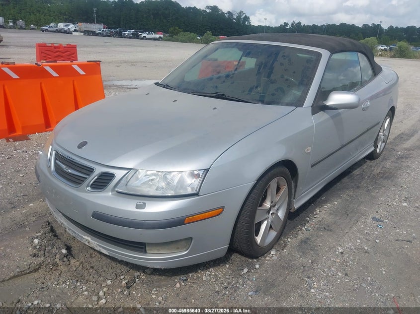 2007 Saab 9-3, Normal Wear & Tear, IAAI, VIN YS3FH71U376004153 — photo 2