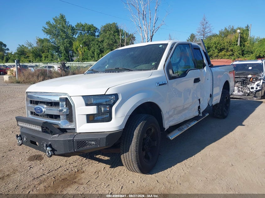 2015 Ford F-150, Left Side, IAAI, VIN 1FTEX1E80FFA38632 — photo 2