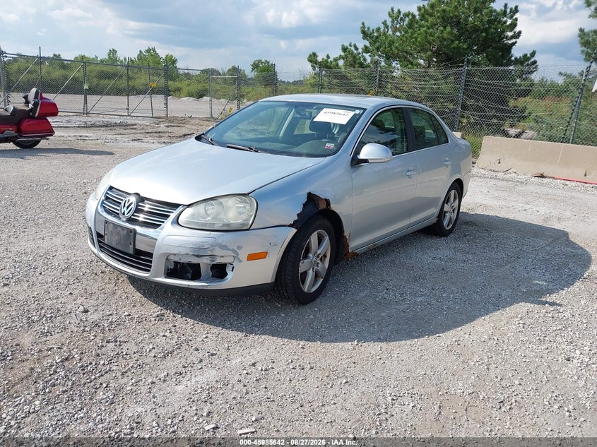 2008 Volkswagen Jetta, Звичайний знос, IAAI, VIN 3VWRM71K98M035517 — фото 2