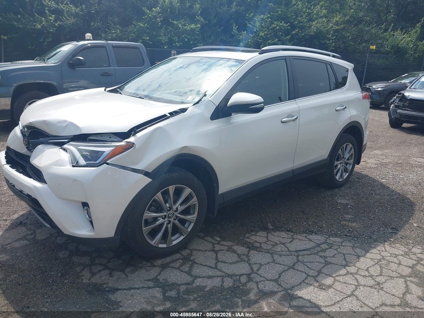 2017 Toyota RAV 4, Удар спереди, IAAI, VIN JTMDFREV7HD217042 — фото 2