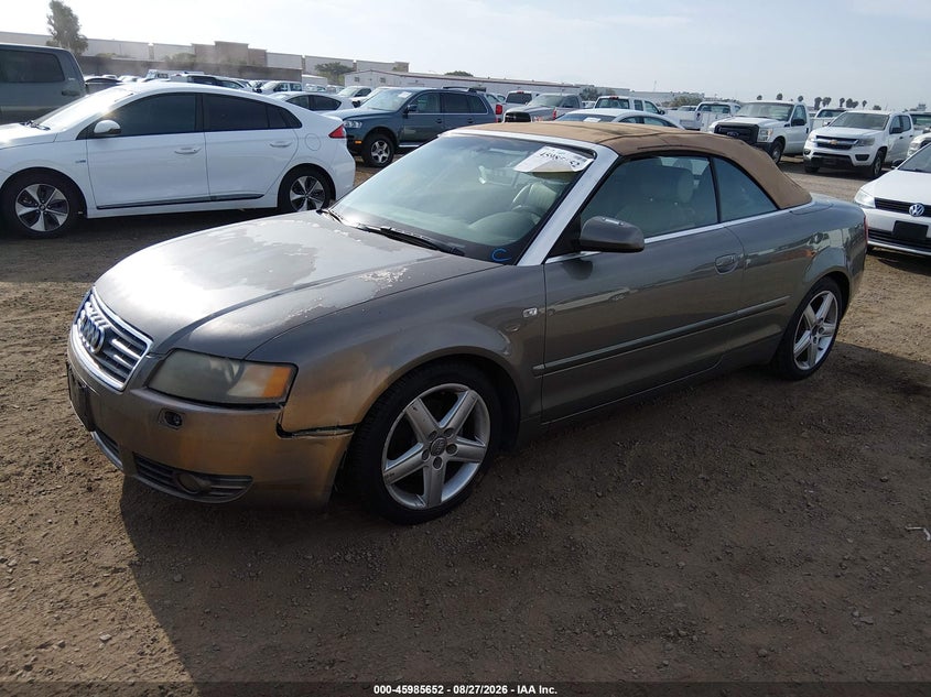 2006 AUDI A4 auction photo 2