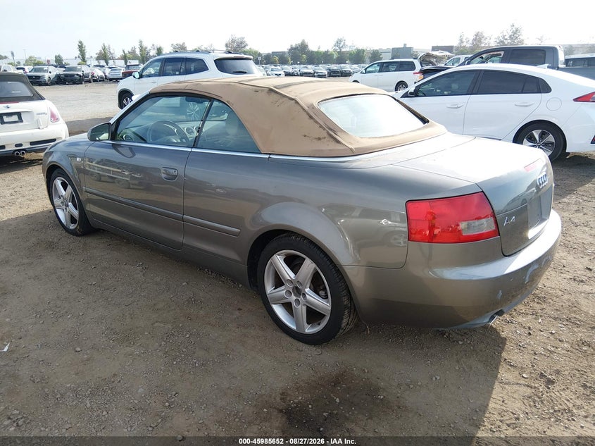 2006 AUDI A4 auction photo 3
