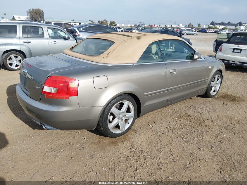 2006 AUDI A4 auction photo 4