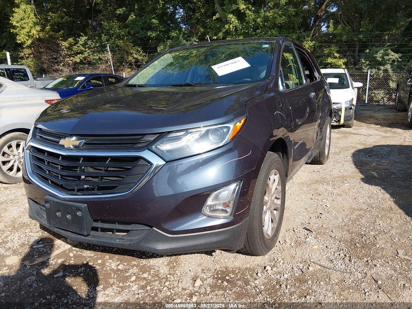 2018 Chevrolet Equinox, Left Rear, IAAI, VIN 3GNAXSEV2JS629048 — photo 2