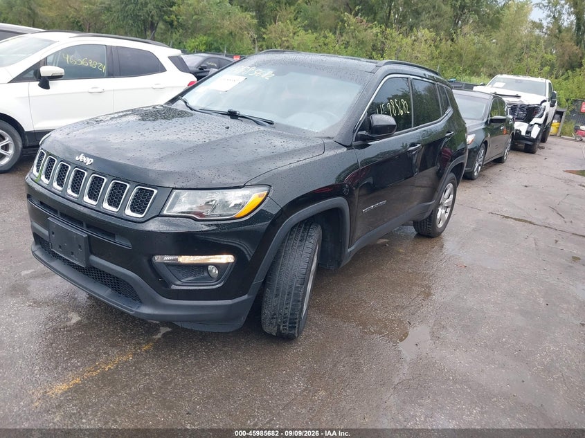 2018 Jeep Compass, Град, IAAI, VIN 3C4NJDBB6JT256656 — фото 2